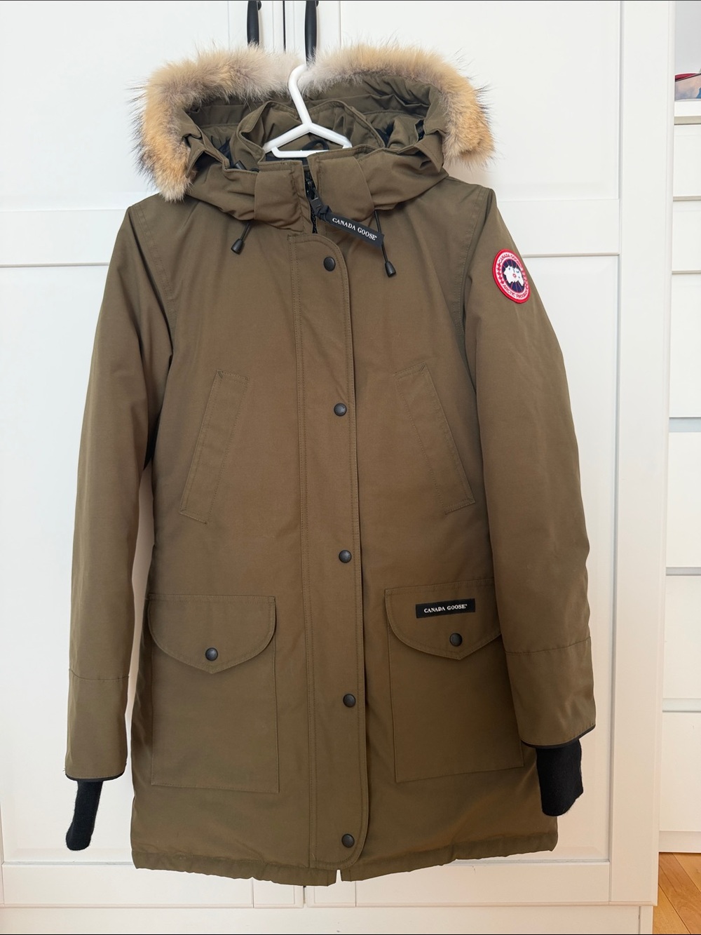 Canada Goose Olive Green Trilium Parka